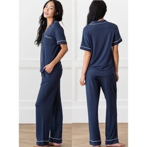 Cozy Earth Women's Navy Pajama Set